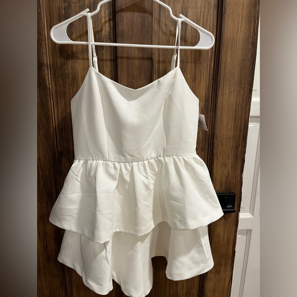 White romper!!